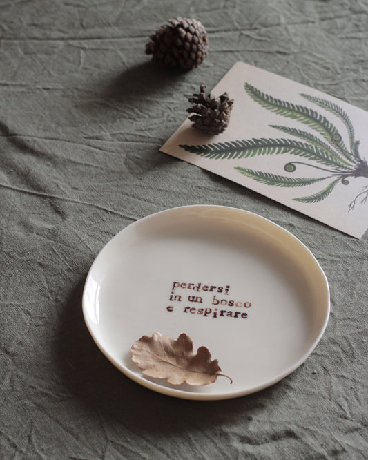 piattini su richiesta “POETRY” CUSTOM PLATES - giovelab