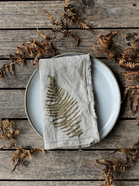 Fern napkin