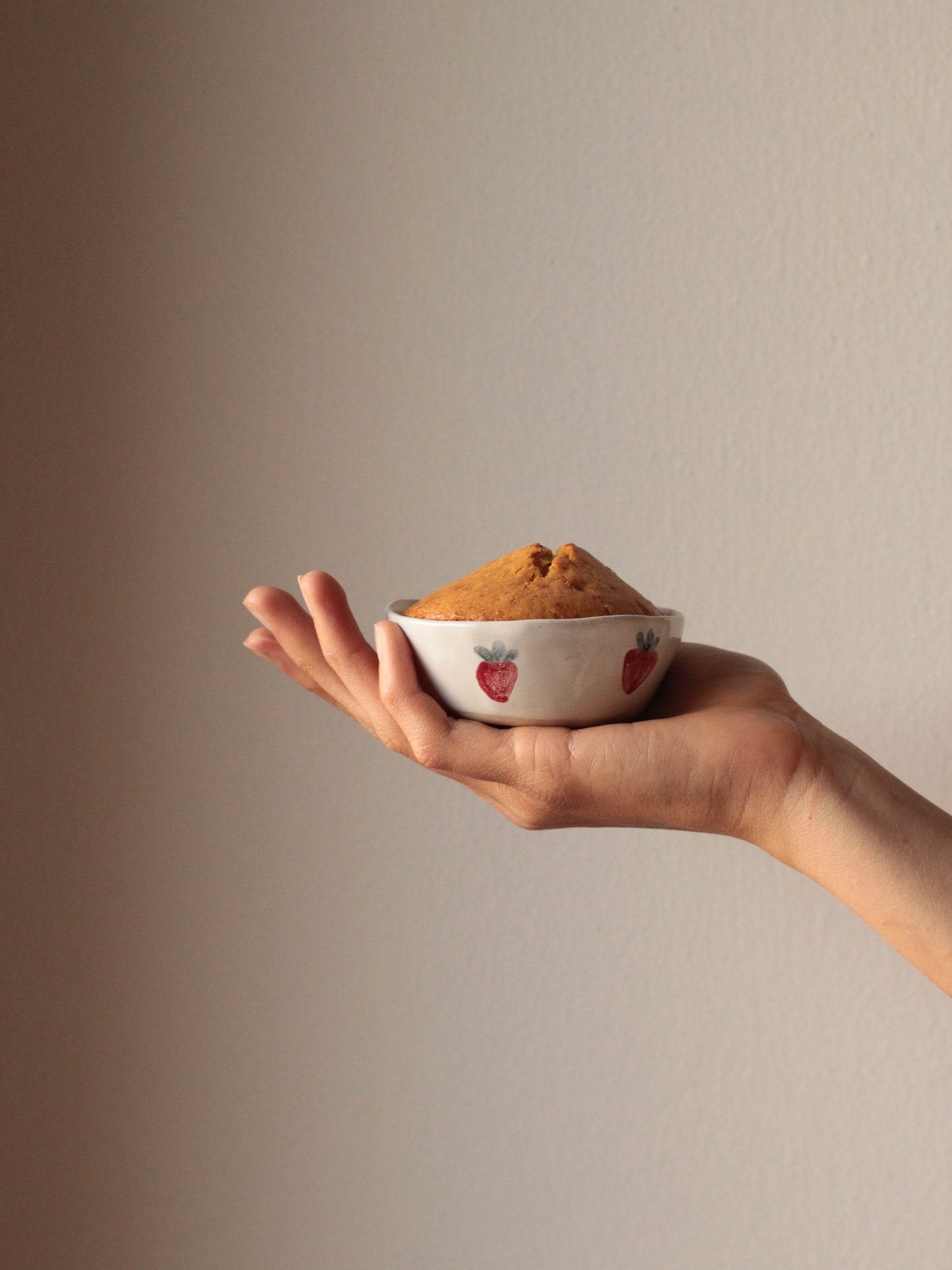 ciotole MUFFIN "STRAWBERRY SET" - giovelab