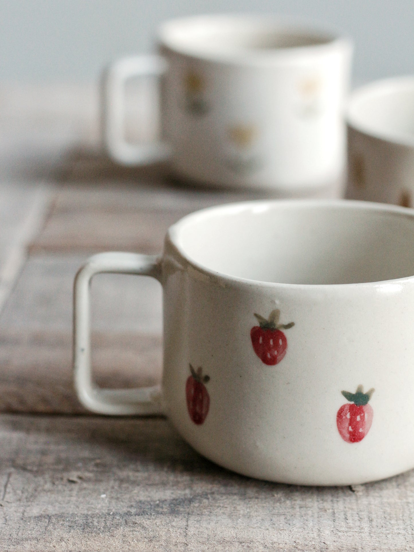 Cups "Tulips & Pines"