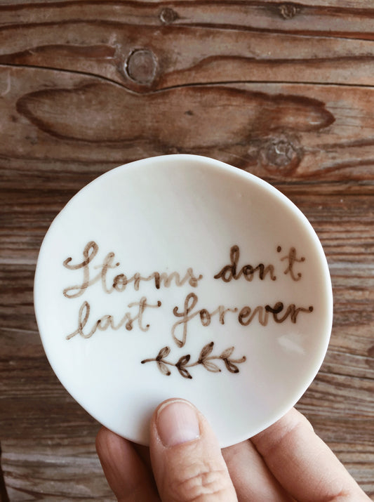 Piattino caffè Calligrafia - giovelab